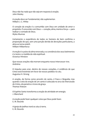 PÁGINAS DE OURO DA ORAÇÃO - Antologia — page 22