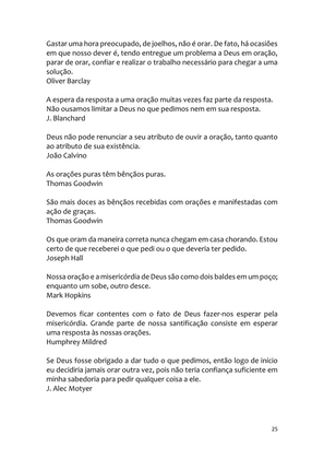 PÁGINAS DE OURO DA ORAÇÃO - Antologia — page 25