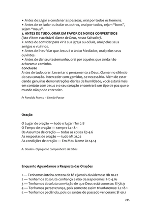 PÁGINAS DE OURO DA ORAÇÃO - Antologia — page 245