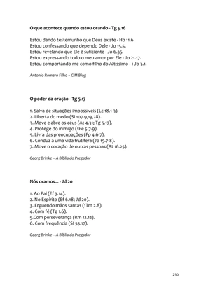 PÁGINAS DE OURO DA ORAÇÃO - Antologia — page 250
