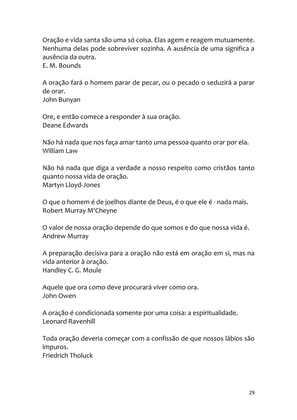 PÁGINAS DE OURO DA ORAÇÃO - Antologia — page 29