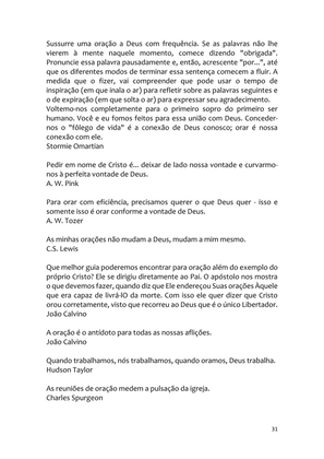 PÁGINAS DE OURO DA ORAÇÃO - Antologia — page 31