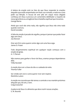 PÁGINAS DE OURO DA ORAÇÃO - Antologia — page 32