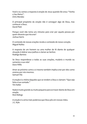 PÁGINAS DE OURO DA ORAÇÃO - Antologia — page 33