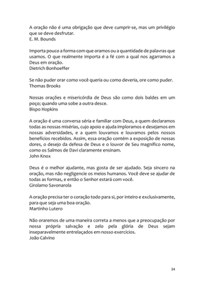 PÁGINAS DE OURO DA ORAÇÃO - Antologia — page 34