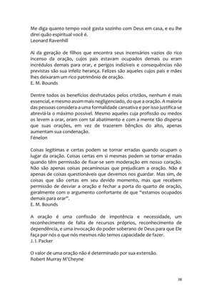 PÁGINAS DE OURO DA ORAÇÃO - Antologia — page 38