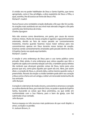 PÁGINAS DE OURO DA ORAÇÃO - Antologia — page 45