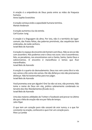 PÁGINAS DE OURO DA ORAÇÃO - Antologia — page 54