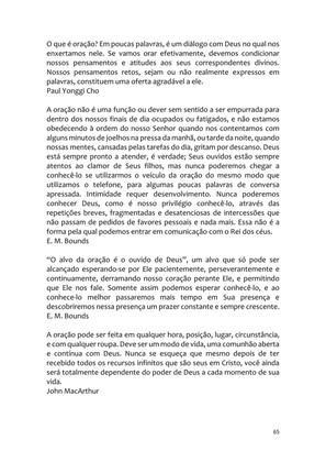 PÁGINAS DE OURO DA ORAÇÃO - Antologia — page 65