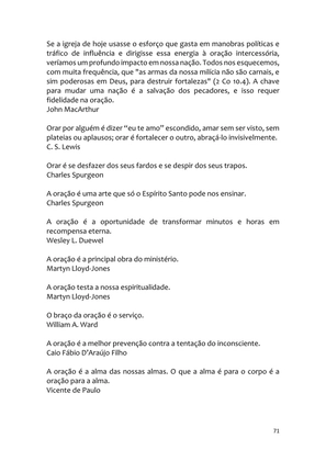 PÁGINAS DE OURO DA ORAÇÃO - Antologia — page 71