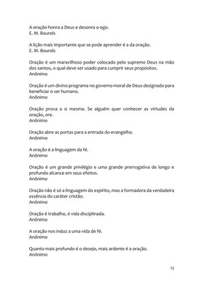 PÁGINAS DE OURO DA ORAÇÃO - Antologia — page 72