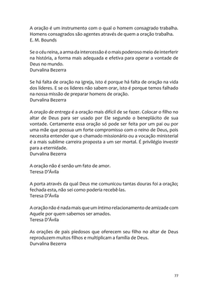 PÁGINAS DE OURO DA ORAÇÃO - Antologia — page 77