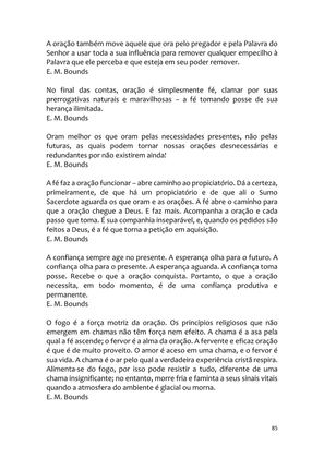 PÁGINAS DE OURO DA ORAÇÃO - Antologia — page 85