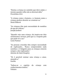 A Criança e a Infância em 150 Citações — page 11