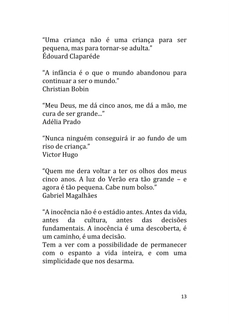 A Criança e a Infância em 150 Citações — page 13
