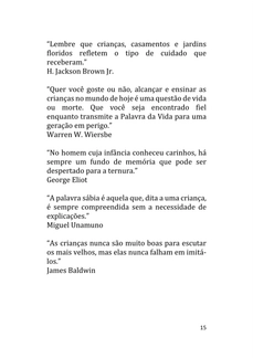 A Criança e a Infância em 150 Citações — page 15