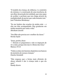 A Criança e a Infância em 150 Citações — page 18