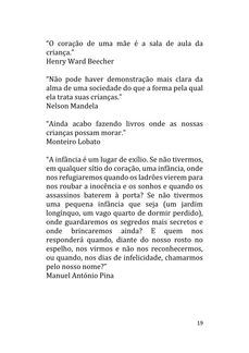 A Criança e a Infância em 150 Citações — page 19