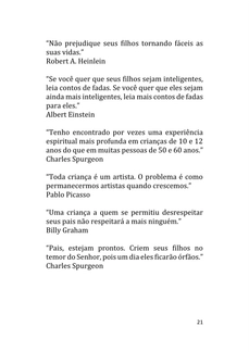 A Criança e a Infância em 150 Citações — page 21