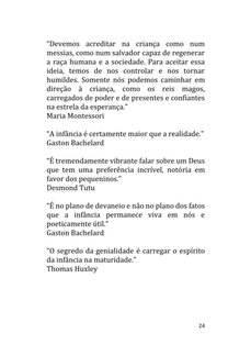 A Criança e a Infância em 150 Citações — page 24
