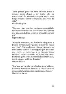 A Criança e a Infância em 150 Citações — page 25