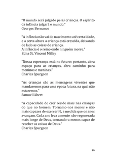 A Criança e a Infância em 150 Citações — page 26