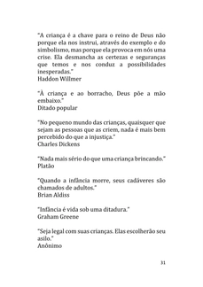 A Criança e a Infância em 150 Citações — page 31