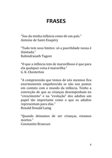 A Criança e a Infância em 150 Citações — page 6