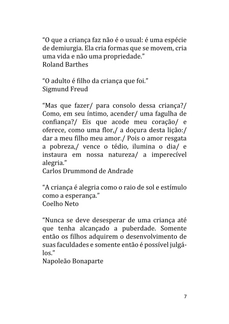 A Criança e a Infância em 150 Citações — page 7