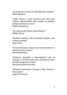 A Criança e a Infância em 150 Citações — page 9