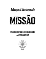 Sabenças & Sentenças da Missão: Frases e provocações missionais de Sammis Reachers — page 2