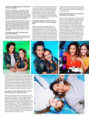 VOICE ACTORS — page 34