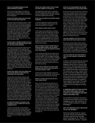 VOICE ACTORS — page 41