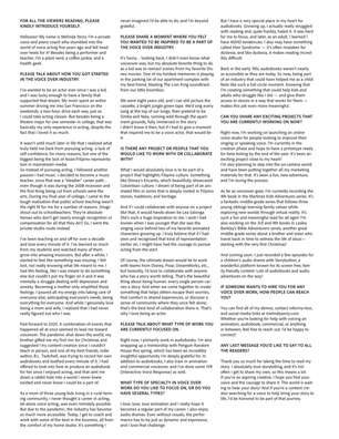 VOICE ACTORS — page 42