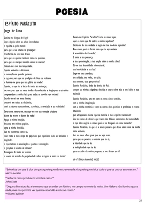 Revista Amplitude n.6 - Revista Cristã de Literatura e Artes — page 29