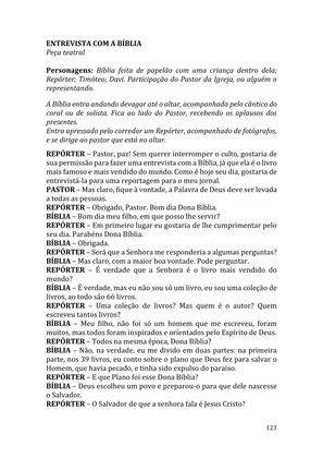 Celebrando as escrituras: Uma coletânea de recursos para vivermos e celebrarmos a Bíblia Sagrada — page 123