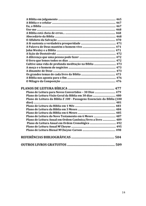 Celebrando as escrituras: Uma coletânea de recursos para vivermos e celebrarmos a Bíblia Sagrada — page 14