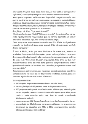 Celebrando as escrituras: Uma coletânea de recursos para vivermos e celebrarmos a Bíblia Sagrada — page 16