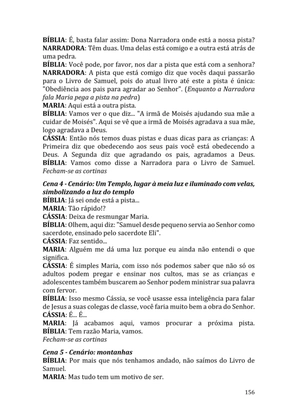 Celebrando as escrituras: Uma coletânea de recursos para vivermos e celebrarmos a Bíblia Sagrada — page 156