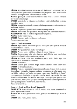 Celebrando as escrituras: Uma coletânea de recursos para vivermos e celebrarmos a Bíblia Sagrada — page 159