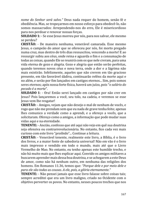 Celebrando as escrituras: Uma coletânea de recursos para vivermos e celebrarmos a Bíblia Sagrada — page 167