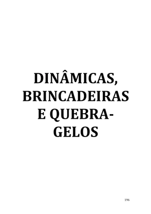 Celebrando as escrituras: Uma coletânea de recursos para vivermos e celebrarmos a Bíblia Sagrada — page 196