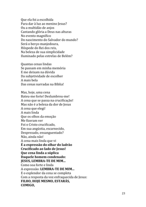 Celebrando as escrituras: Uma coletânea de recursos para vivermos e celebrarmos a Bíblia Sagrada — page 23