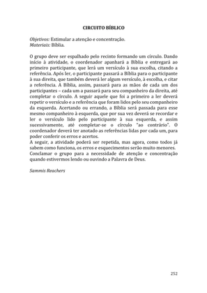 Celebrando as escrituras: Uma coletânea de recursos para vivermos e celebrarmos a Bíblia Sagrada — page 252