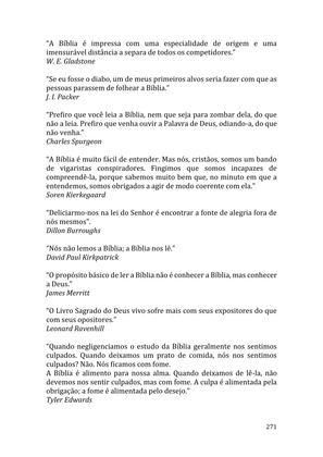 Celebrando as escrituras: Uma coletânea de recursos para vivermos e celebrarmos a Bíblia Sagrada — page 271