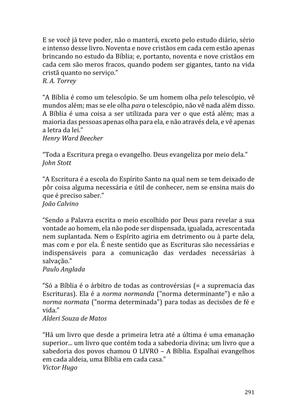 Celebrando as escrituras: Uma coletânea de recursos para vivermos e celebrarmos a Bíblia Sagrada — page 291