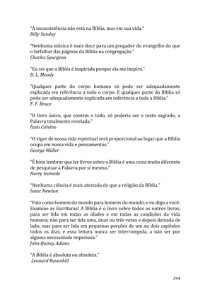 Celebrando as escrituras: Uma coletânea de recursos para vivermos e celebrarmos a Bíblia Sagrada — page 294