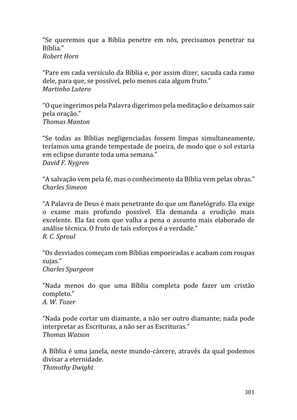 Celebrando as escrituras: Uma coletânea de recursos para vivermos e celebrarmos a Bíblia Sagrada — page 301
