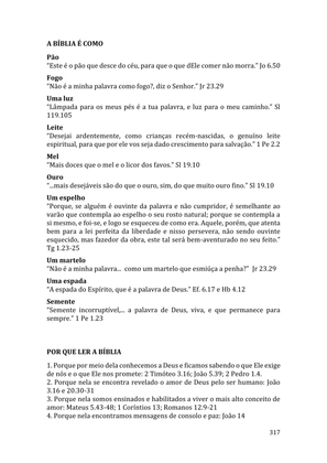 Celebrando as escrituras: Uma coletânea de recursos para vivermos e celebrarmos a Bíblia Sagrada — page 317