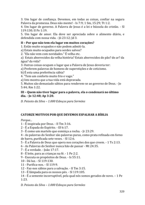 Celebrando as escrituras: Uma coletânea de recursos para vivermos e celebrarmos a Bíblia Sagrada — page 320